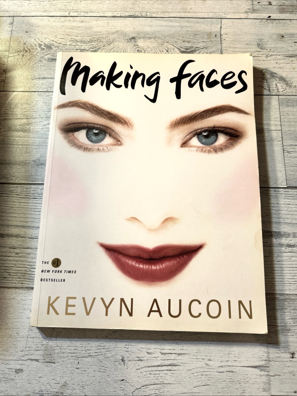 Making faces by Kevyn Aucoin makeup book